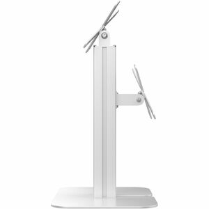 CTA Digital Dual VESA Compatible Table Mount for POS (White) - 15.40" Height x 10.20" Width x 8.70" Depth - Tabletop, Coun