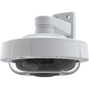AXIS P3727-PLE 2 Megapixel Indoor/Outdoor Full HD Network Camera - Colour - Dome - White - TAA Compliant - 15 m Infrared N