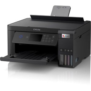 Epson ET-2850 Wireless EcoTank Inkjet Multifunction Printer - Colour - Black - Copier/Printer/Scanner - 33 ppm Mono/15 ppm