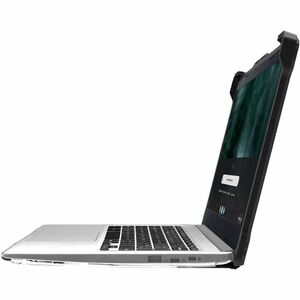 MAXCases Extreme Shell-L Rugged New Case for HP Chromebook - Textured Grip - Black/Clear - TAA Compliant - Impact Absorbin