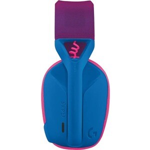 Logitech G G435 Wireless Over-the-head Stereo Gaming Headset - Blue, Raspberry - Binaural - Circumaural - 1000 cm - Blueto