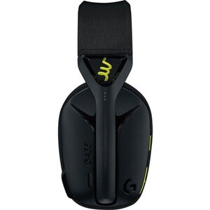 Logitech G G435 Wireless Over-the-head Stereo Gaming Headset - Neon Yellow, Black - Binaural - Circumaural - 1000 cm - Blu