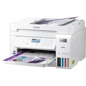 Epson EcoTank ET-3850 Inkjet Multifunction Printer-Color-Copier/Scanner-4800x1200 dpi Print-Automatic Duplex Print-5000 Pa