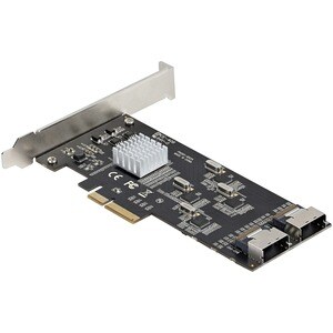 StarTech.com 8P6G-PCIE-SATA-CARD. Hostschnittstelle: PCIe, Output interface: Mini-SAS, Expansion card standard: PCI 2.0. P