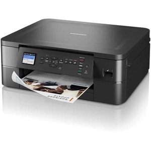 Brother DCP-J1050DW Kabellos - Tintenstrahl-Multifunktionsdrucker - Farbe - Schwarz - Kopierer/Drucker/Scanner - 17 Seiten