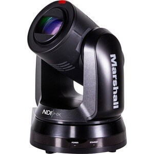 Marshall CV730-NDI 8.5 Megapixel 4K Network Camera - Color - Black - H.264, H.265 (HEVC), MP4 - 3840 x 2160 - 6.50 mm- 202
