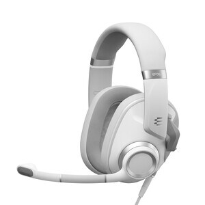 EPOS H6PRO Gaming Headset - Stereo - Wired - On-ear - Binaural - Circumaural - White