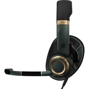 EPOS H6PRO Gaming Headset - Stereo - Wired - On-ear - Binaural - Circumaural - Green
