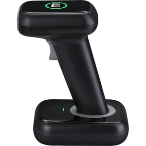 Adesso NuScan NuScan 2700R Warehouse, Logistics Handheld Barcode Scanner - Wireless Connectivity - Black - 120 scan/s - 1D