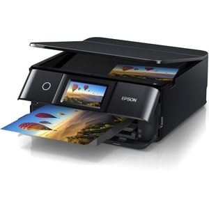 Epson Expression Photo XP-8700 Wireless Inkjet Multifunction Printer - Colour - Black - Copier/Printer/Scanner - 32 ppm Mo