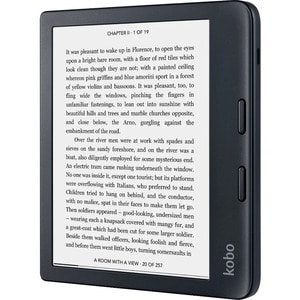 Kobo Libra 2 Digital Text Reader - Black - 32 GB Flash - 17.8 cm (7") Display - Touchscreen - 1264 x 1680 - Wireless LAN -