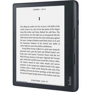 Lettore di testo digitale Kobo Sage - 32 GB Flash - 20,3 cm (8") Display - Touchscreen - 1440 x 1920 - LAN wireless - Blue