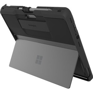 Kensington BlackBelt K97580WW Rugged Carrying Case Microsoft Surface Pro 8 Tablet - Black - Drop Resistant - Hand Strap, C