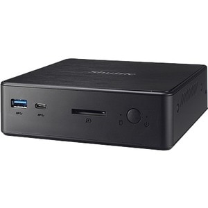 Shuttle XPC nano NC10U Desktop Computer - Intel Celeron 4205U - 8 GB - Black - Intel Chip - Intel UHD Graphics 610 DDR4 SD