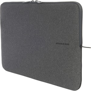 Tucano Mélange Carrying Case (Sleeve) for 39.6 cm (15.6") Notebook - Black, Grey - Bump Resistant Interior, Scratch Resist