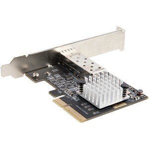 StarTech.com 10G PCIe SFP+ Card, Single SFP+ Port Network Adapter, Open SFP+ for MSA-Compliant Modules/Cables, 10 Gigabit 