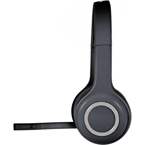 Logitech 无线 头戴式 立体声 耳机 - 黑 - 双声道 - 耳罩 - 1005.8 cm - 32 欧姆 - 40 Hz 到 10 kHz - 降噪, 降噪, 单向 麦克风 - A 型 USB