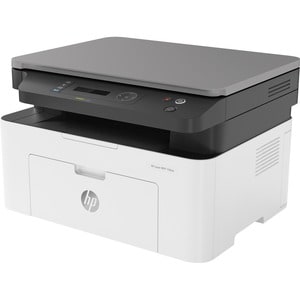 HP 136nw 无线 激光多功能打印机 - 单色 - 复印机/打印机/扫描仪 - 20 ppm单色打印 - 1200 x 1200 dpi打印 - 手动 双面打印 - 高达 10000 每月页数 - 150 表输入 - 机器颜色 平板 扫描仪