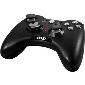 MSI FORCEGC30V2 Gaming Pad - Cable, Wireless - USB - Android, PC - 6.56 ft Cable - Black