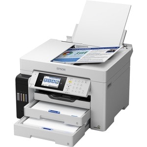 Stampante multifunzione a getto di inchiostro Epson ET-16680 Wireless EcoTank Pro - Colore - Fotocopiatrice/Fax/Stampante/