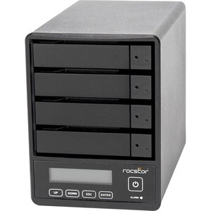 Rocstor Rocpro U35 USB Type-C Desktop RAID Storage - Rocstor Rocpro U35 Professional Desktop RAID - 3.5" or 2.5" Hard Driv