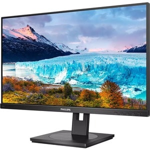 Philips 243S1 24.0" Class Full HD LCD Monitor - 16:9 - Textured Black - 60.5 cm (23.8") Viewable - In-plane Switching (IPS