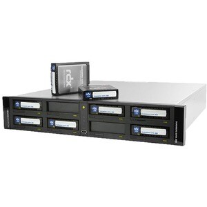 Sistema de almacenamiento SAN Overland-Tandberg RDX QuikStation 8 - 8 x Total de compartimientos - 2U Montaje en bastidor 