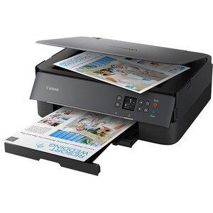 Canon PIXMA TS6420a Wireless Inkjet Multifunction Printer - Color - Black - Copier/Printer/Scanner - 4800 x 1200 dpi Print
