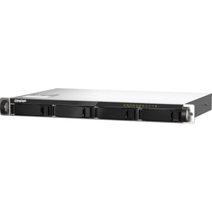 QNAP TS-435XEU-4G 4 x Total Bays SAN/NAS Storage System - 4 GB Flash Memory Capacity Quad-core (4 Core) 2.20 GHz - 4 GB RA