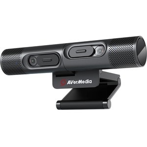 AVerMedia DualCam PW313D Video Conferencing Camera - 5 Megapixel - 30 fps - Black - USB 2.0 - 1 Pack(s) - TAA and NDAA Com