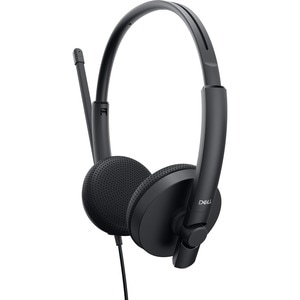 Dell Wired Over-the-head Stereo Headset - Binaural - Ear-cup - 20 Hz to 20 kHz - 150 cm Cable - Noise Cancelling Microphon