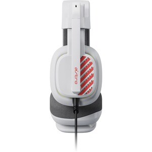 Astro A10 Wired Over-the-head Stereo Gaming Headset - White - Binaural - Circumaural - 32 Ohm - 20 Hz to 20 kHz - 200 cm C