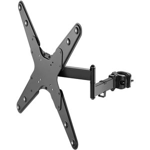 Neomounts Pole Mount for TV - Black - 1 Display(s) Supported - 81.3 cm to 139.7 cm (55") Screen Support - 25 kg Load Capac