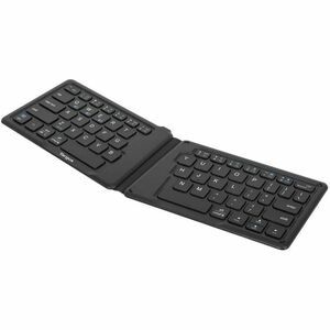 Targus Ergonomic Foldable Bluetooth EcoSmart Keyboard - Wireless Connectivity - Bluetooth - Compact - 5.1 - Windows, iPadO