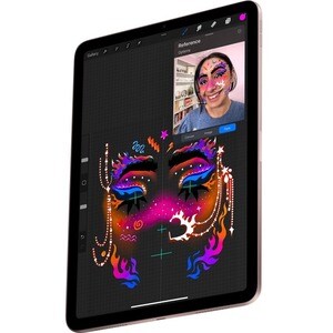 Apple iPad Air (5th Generation) A2588 平板 - 27.7 cm (10.9") - Apple M1 - 8 GB - 64 GB 存储 - 粉 - M1 八核（8 核） - 2360 x 1640 - 面