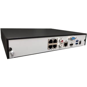 Gyration 4-Channel Network Video Recorder With PoE, TAA-Compliant - 2 TB HDD - Network Video Recorder - HDMI - 4K Recordin