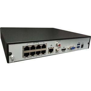 Gyration 8-Channel Network Video Recorder With PoE, TAA-Compliant - 6 TB HDD - Network Video Recorder - HDMI - 4K Recordin