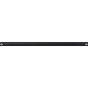 Samsung Book Cover Keyboard/Cover Case (Book Fold) for 31.5 cm (12.4") Samsung Galaxy Tab S7+ Tablet - Black - Bacterial R