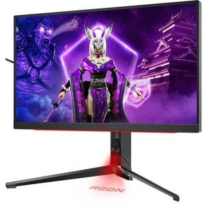 AOC AGON PRO AG274QG 27" Class WQHD Gaming LCD Monitor - 16:9 - Black, Red - 27" Viewable - In-plane Switching (IPS) Techn