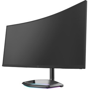 Cooler Master GM34-CWQ ARGB 34" UW-QHD Curved Screen Gaming LCD Monitor - 21:9 - 34" Class - Vertical Alignment (VA) - 344