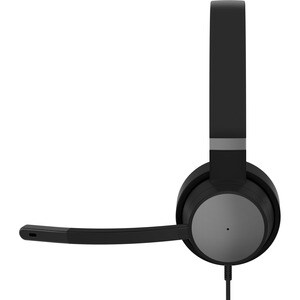 Lenovo Wired Over-the-head Stereo Headset - Thunder Black - Binaural - Ear-cup - 32 Ohm - 20 Hz to 20 kHz - 200 cm Cable -