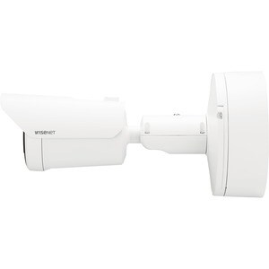 Wisenet XNO-6123R 2 Megapixel Outdoor Full HD Network Camera - Color - Bullet - White - 295.28 ft Infrared Night Vision - 