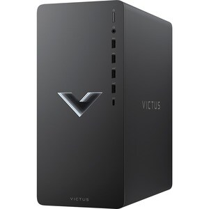 HP Victus TG02-0003la Gaming Desktop Computer - AMD Ryzen 5 5600G - 8 GB - Tower - Mica Silver - AMD B550A Chip - NVIDIA G