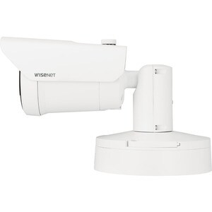 Wisenet XNO-C7083R 4 Megapixel Network Camera - Color - Bullet - White - 131.23 ft Infrared Night Vision - H.265, H.264, M
