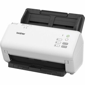 Scanner à alimentation feuille à feuille Brother - Résolution Optique 600 dpi - Couleur 48 bit - Échelle des Gris 8 bit - USB