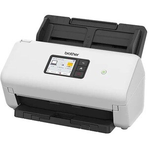 Scanner à alimentation feuille à feuille Brother 4500W - Résolution Optique 600 dpi - Couleur 48 bit - Échelle des Gris 8 