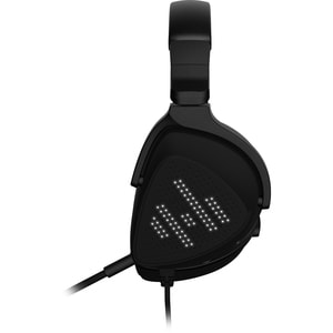 Asus ROG Delta S Animate Wired Over-the-head Stereo Gaming Headset - Black - Binaural - Ear-cup - 32 Ohm - 20 Hz to 40 kHz