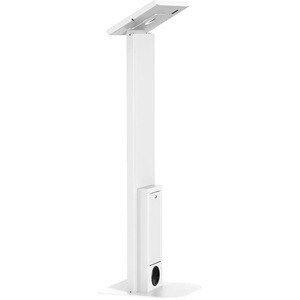 Neomounts Tablet PC Stand - Up to 27.9 cm (11") Screen Support - 113 cm Height x 34.3 cm Width - Floor - Steel - White