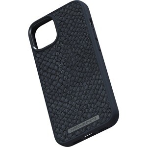 Njord Case for Apple iPhone 14 Pro Smartphone - Black - Drop Resistant, Scratch Resistant, Dirt Proof - Salmon Leather