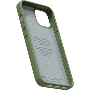 Funda Njord - para Apple iPhone 14 Pro Max Smartphone - Oliva - Resistente a Caídas, Resistencia a arañazos, Antipolvo, Re